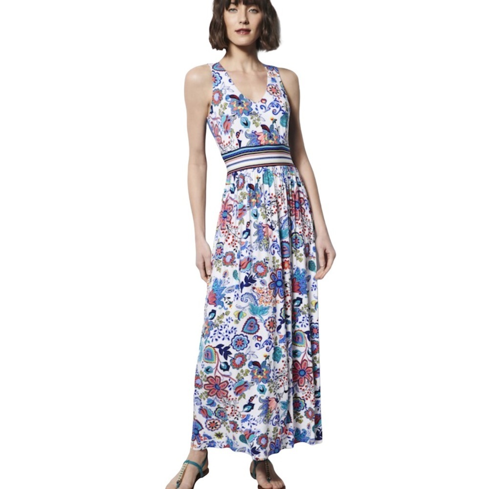 Milly Floral Maxi Dress Women’s Large